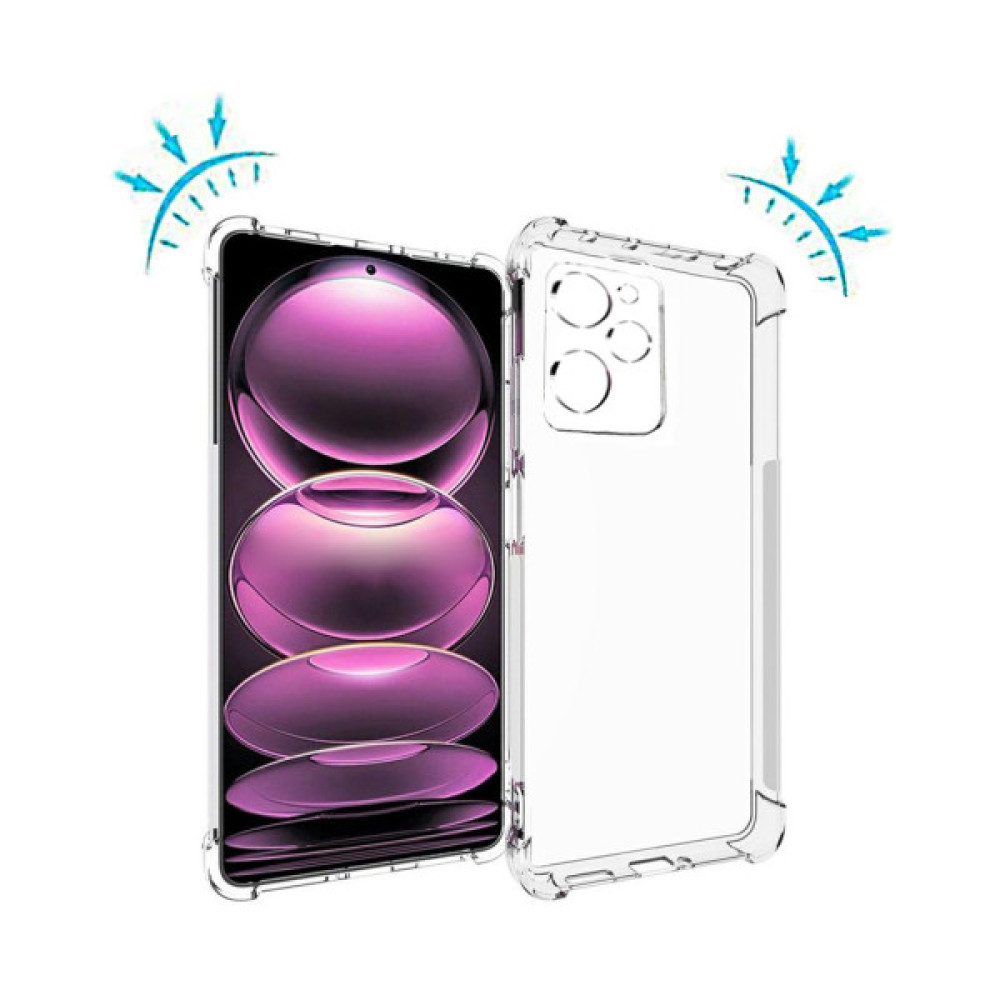 Чохол до мобільного телефона BeCover Anti-Shock Poco X5 Pro 5G Clear (708896) Чохол до мобільного телефона BeCover Anti-Shock Poco X5 Pro 5G Clear (708896)