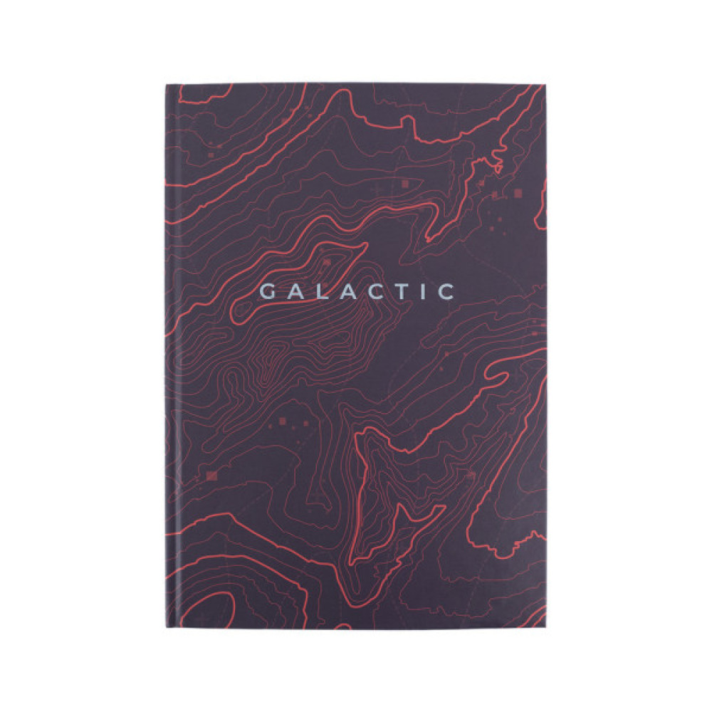 Канцелярська книга Axent Earth colors Galactic А4 96 аркушів клітинка (8422-576-A)