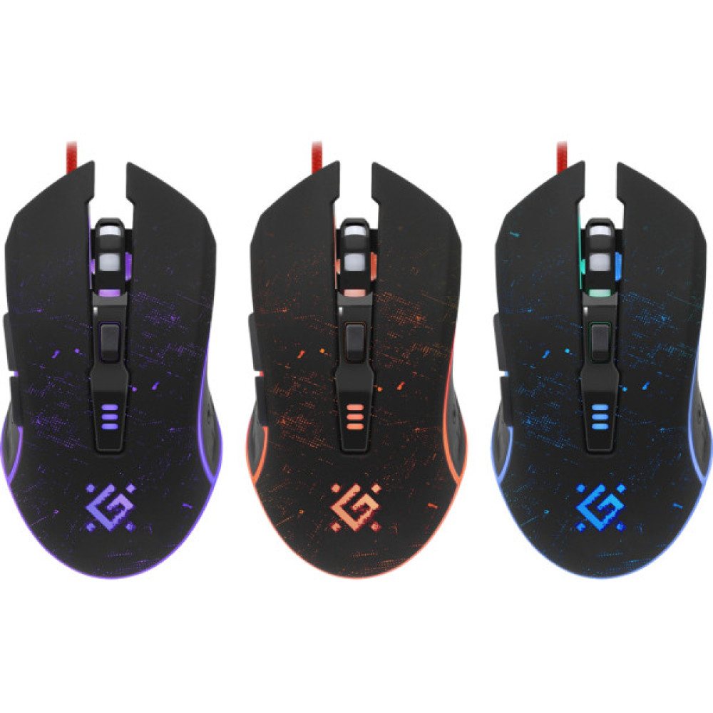 Мишка Defender Draglen GM-907 RGB USB Black (52907) Мишка Defender Draglen GM-907 RGB USB Black (52907)