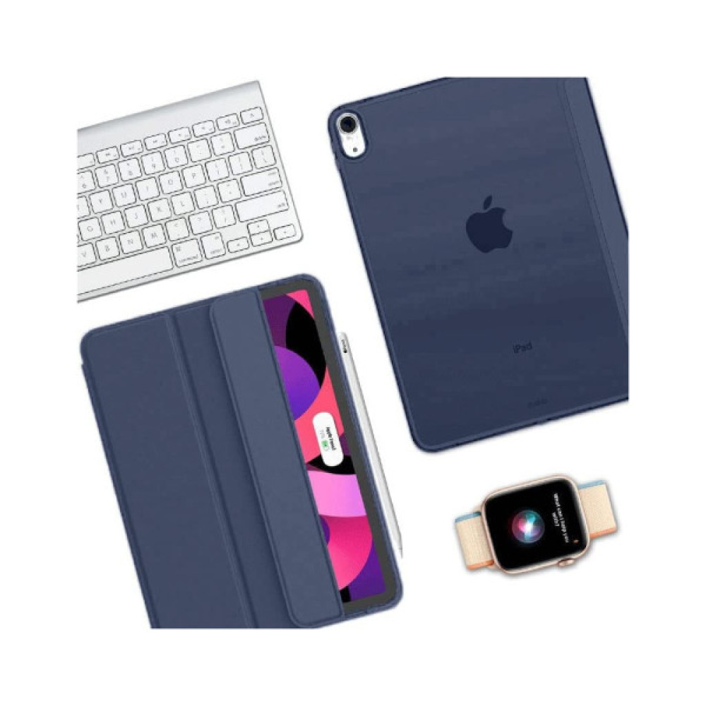 Чохол до планшета BeCover Tri Fold Hard Apple iPad Air 11" M2/M3 (2024/2025) Deep Blue (711413)
