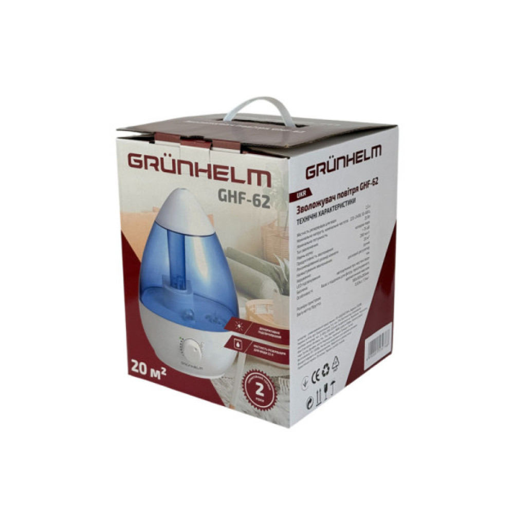 Зволожувач повітря Grunhelm GHF-62