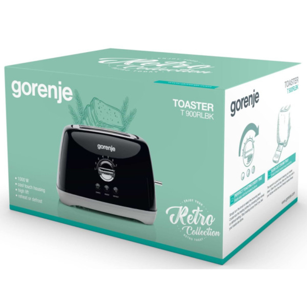 Тостер Gorenje T900RLBK