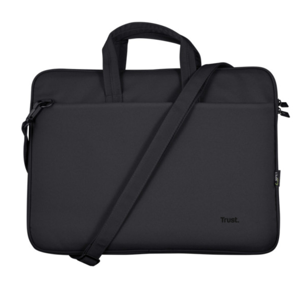 Сумка для ноутбука Trust 16" BOLOGNA Slim Eco + Mouse, Set black (24988)