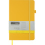 Книга записна Buromax Etalon 125x195 мм 96 аркушів в клітинку обкладинка зі штучної шкіри Жовта (BM.291160-08) Книга записна Buromax Etalon 125x195 мм 96 аркушів в клітинку обкладинка зі штучної шкіри Жовта (BM.291160-08)