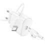 Зарядний пристрій BOROFONE BA81A USB-C PD20W + cable USB-C to USB-C White (6941991108204) Зарядний пристрій BOROFONE BA81A USB-C PD20W + cable USB-C to USB-C White (6941991108204)