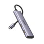 Концентратор Ugreen USB-C to 2xUSB 3.0 + 2xUSB-C CM473 gray (15395) Концентратор Ugreen USB-C to 2xUSB 3.0 + 2xUSB-C CM473 gray (15395)
