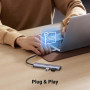 Концентратор Ugreen USB-C to 2xUSB 3.0 + 2xUSB-C CM473 gray (15395) Концентратор Ugreen USB-C to 2xUSB 3.0 + 2xUSB-C CM473 gray (15395)