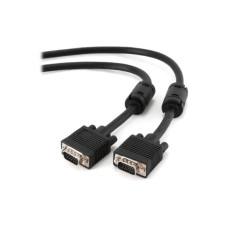 Кабель мультимедійний VGA M to VGA M 1.5m ferrite Cablexpert (CCB-PPVGA-1.5M)