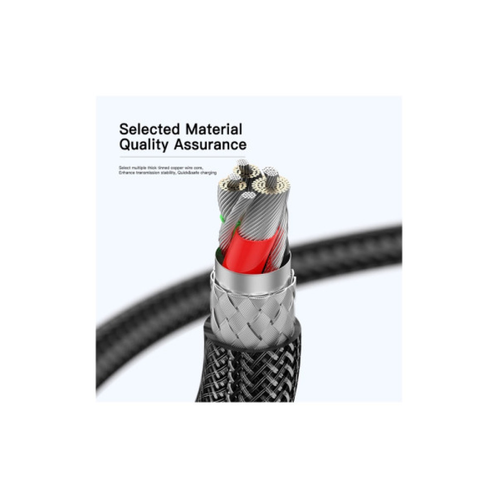 Дата кабель USB-C to USB-C 1.0m 100W blue Essager (EXCTT1-XJ03-P)