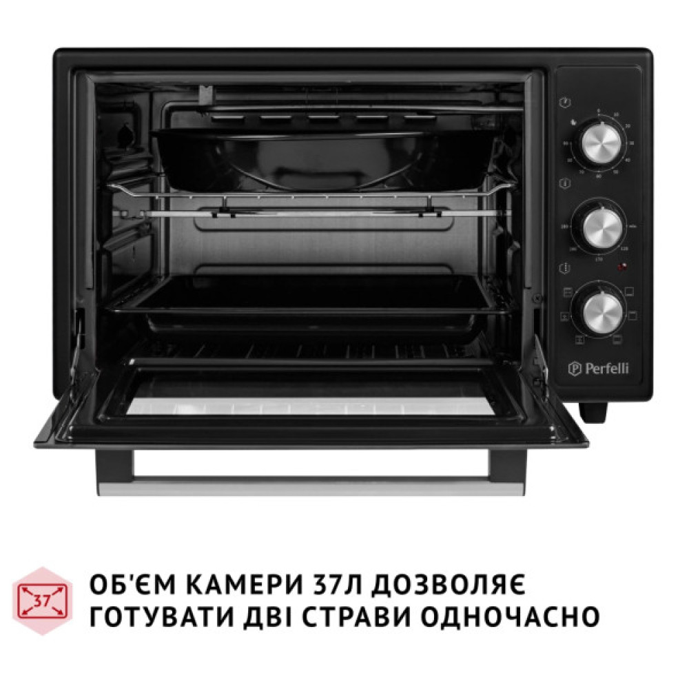 Електропіч Perfelli SIERRA 37 BLACK