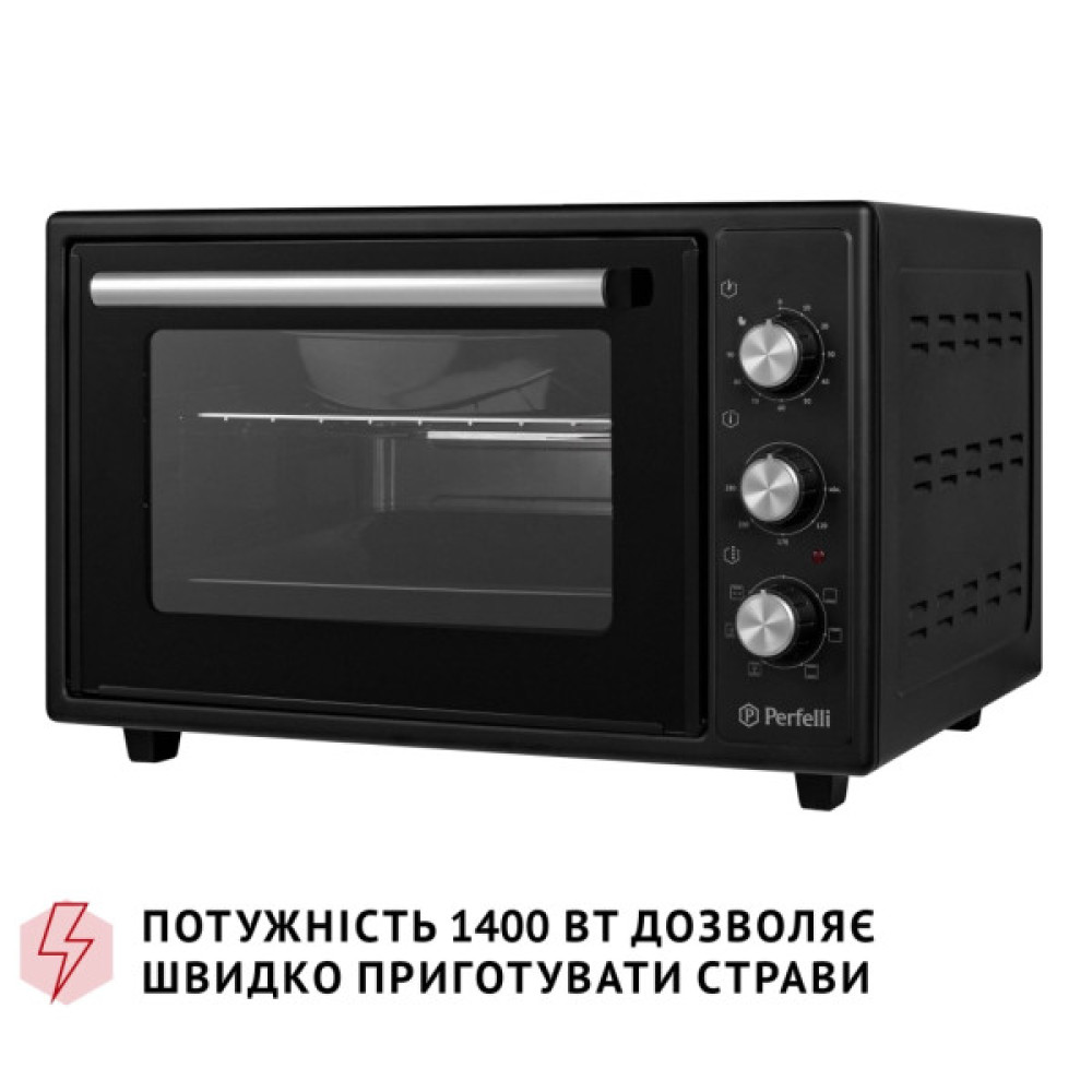 Електропіч Perfelli SIERRA 37 BLACK