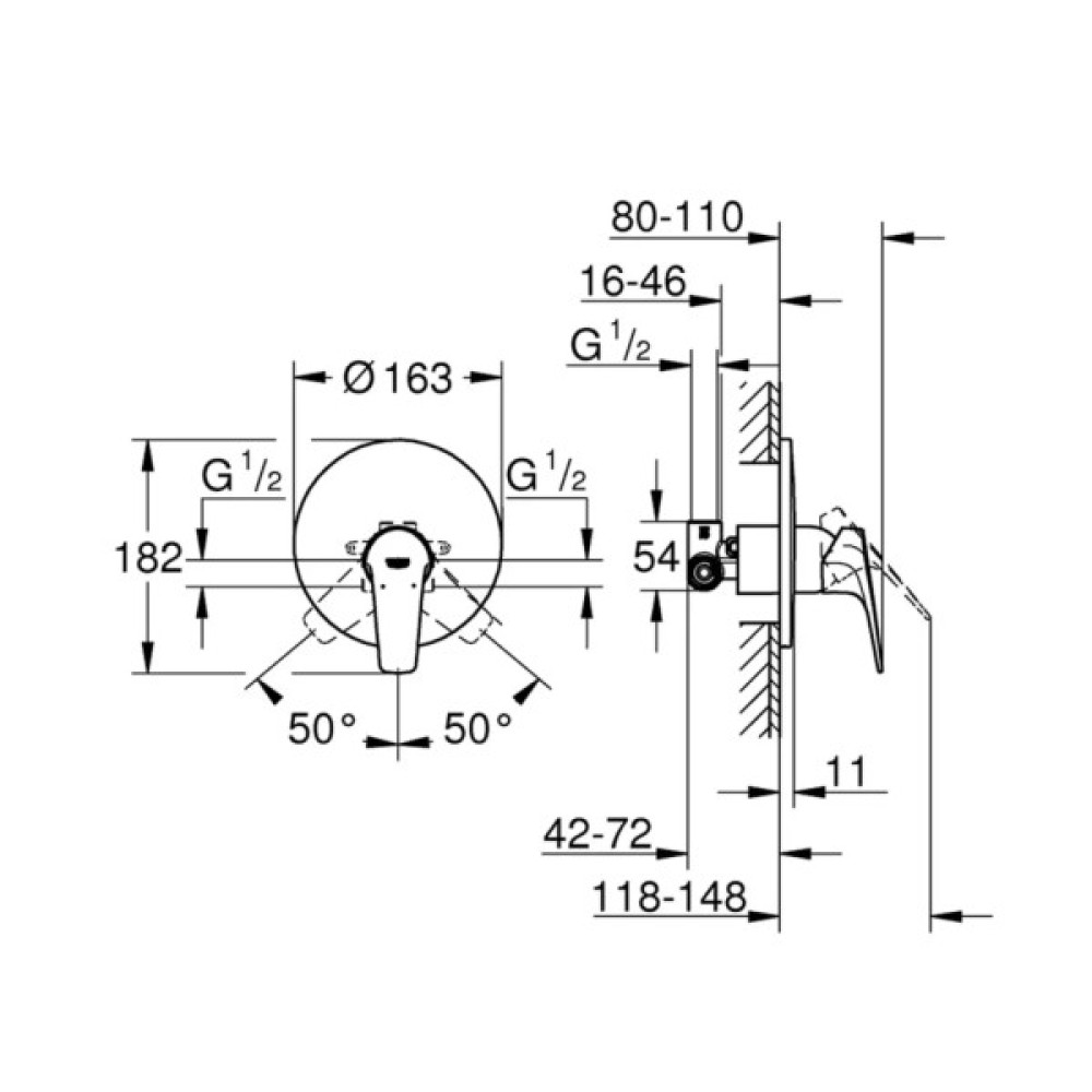 Змішувач Grohe Start Flow (29116000)