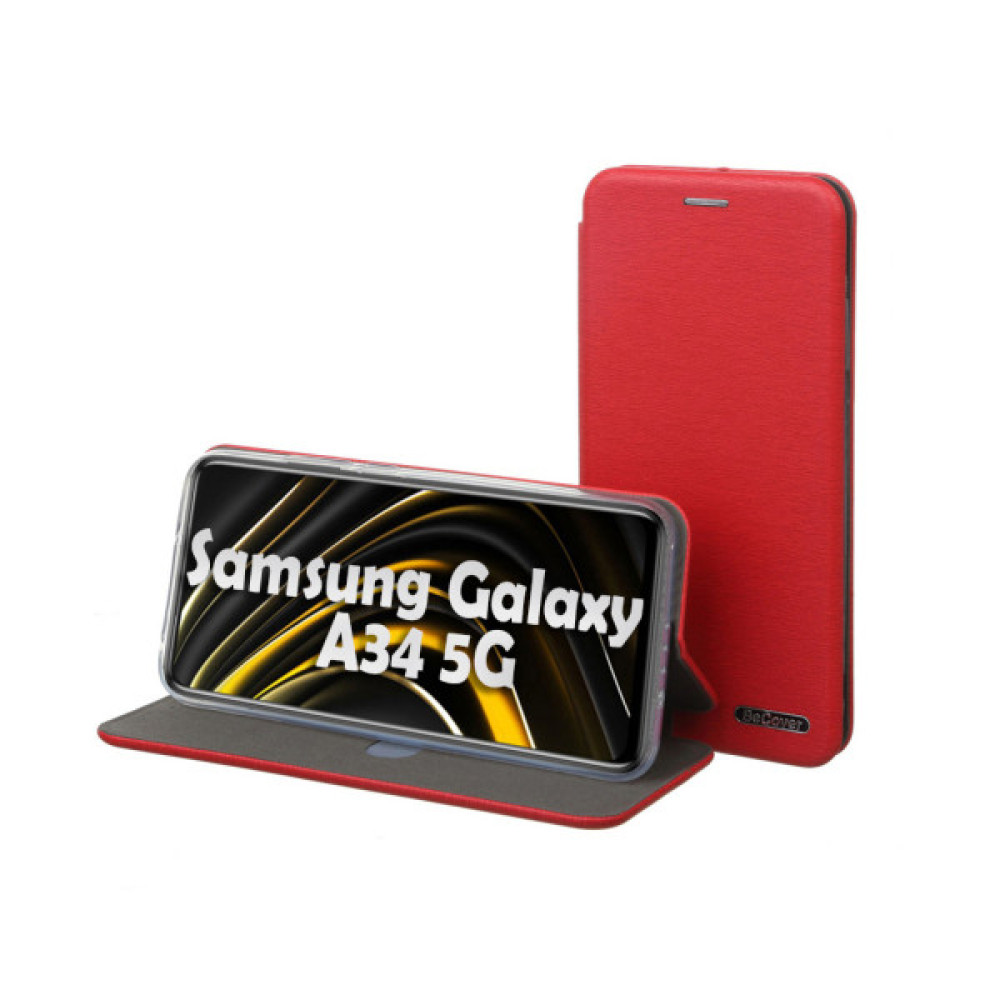 Чохол до мобільного телефона BeCover Exclusive Samsung Galaxy A34 5G SM-A346 Burgundy Red (709031) Чохол до мобільного телефона BeCover Exclusive Samsung Galaxy A34 5G SM-A346 Burgundy Red (709031)