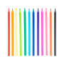 Олівці кольорові Kite Flower пластикові, 12 кольорів (K24-049-1)