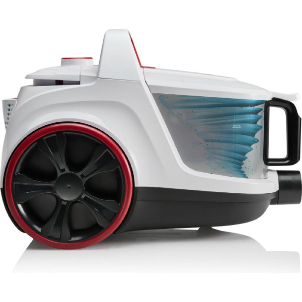 Пилосос Gorenje контейнерний, 850Вт, конт пил -3л, HEPA, телескоп трубка, білий