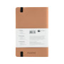 Блокнот Axent Partner Soft, 125х195, 96арк, кліт, золотий (8206-35-A)
