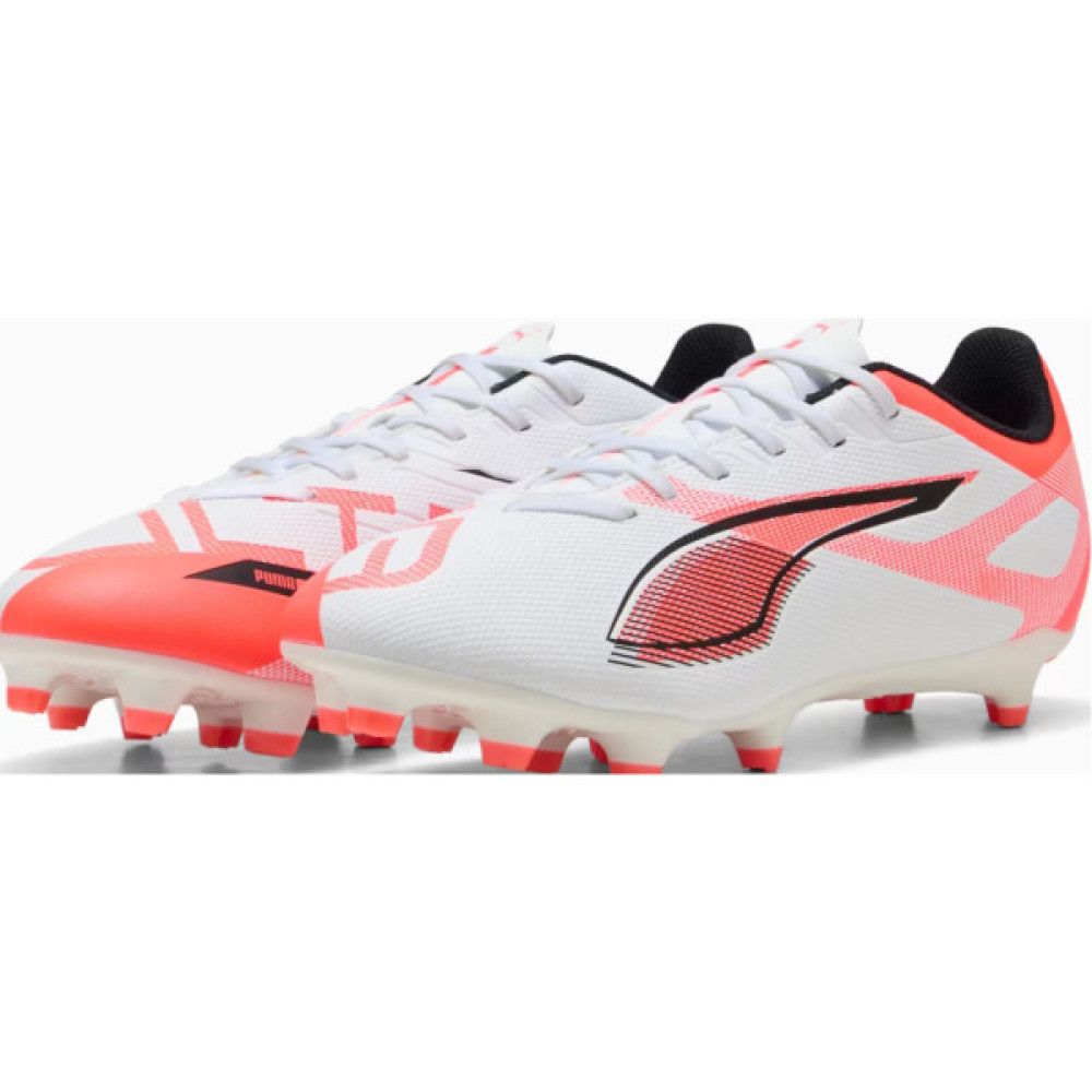 Бутси Puma Ultra 5 Play Fg/Ag 108169-01 білий, помаранчевий 40.5 (4067983040269)