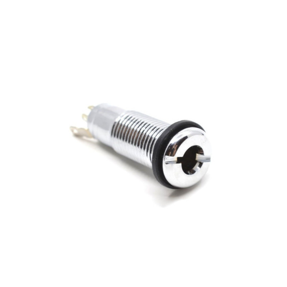 Вихідний роз'єм для гітари Paxphil Cylinder Jack (Chrome) (LJ-45 CR)