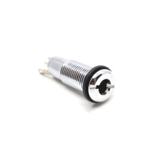 Вихідний роз'єм для гітари Paxphil Cylinder Jack (Chrome) (LJ-45 CR)