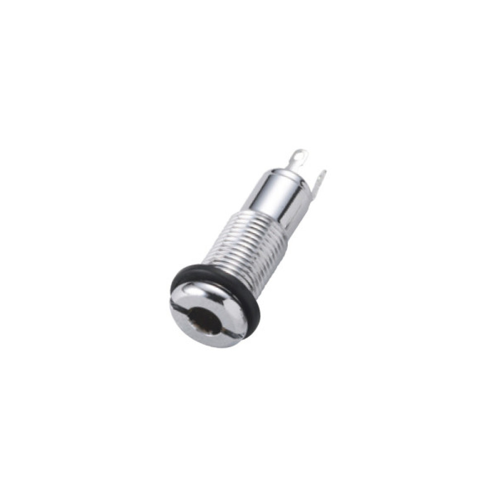 Вихідний роз'єм для гітари Paxphil Cylinder Jack (Chrome) (LJ-45 CR)