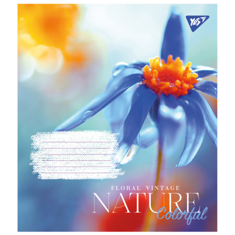 Зошит Yes А5 Nature colorful 48 аркушів лінія (767130)