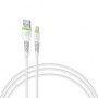Дата кабель USB 2.0 AM to Lightning 1.2m CBFLEXL1 white Intaleo (1283126487460) Дата кабель USB 2.0 AM to Lightning 1.2m CBFLEXL1 white Intaleo (1283126487460)