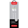 Дата кабель USB 2.0 AM to Lightning 1.2m CBFLEXL1 white Intaleo (1283126487460) Дата кабель USB 2.0 AM to Lightning 1.2m CBFLEXL1 white Intaleo (1283126487460)
