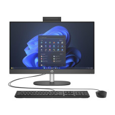 Комп'ютер персональний моноблок HP 240-G10 23.8" FHD IPS AG, Intel i5-1335U, 16GB, F512GB, UMA, WiFi, кл+м, 3р, Win11P, чорний