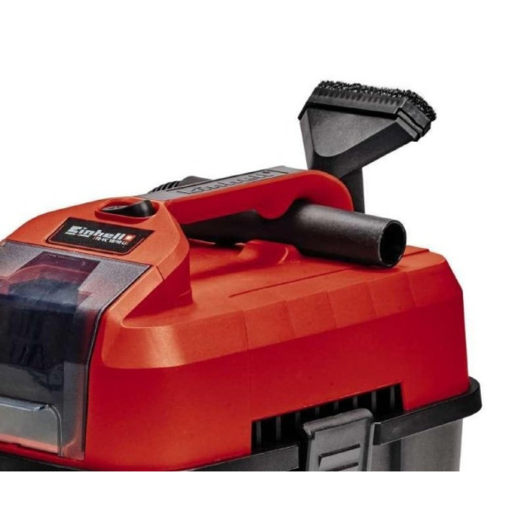 Пилосос професійний акумуляторний Einhell TE-VC 18/10 Li - Solо, PXC 18В, 90мБар, контейнер 10л, 4кг, без АКБ та ЗП