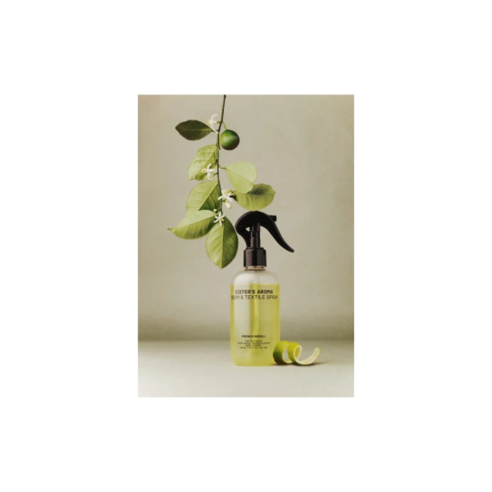 Освіжувач повітря Sister's Aroma Французький неролі Парфумований спрей для кімнати та текстилю 230 мл (4820227786015)