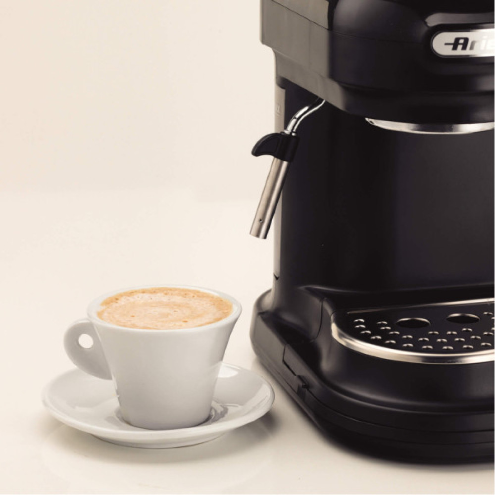 Ріжкова кавоварка еспресо Ariete 1318 Espresso Moderna Black (00M131802AR0)