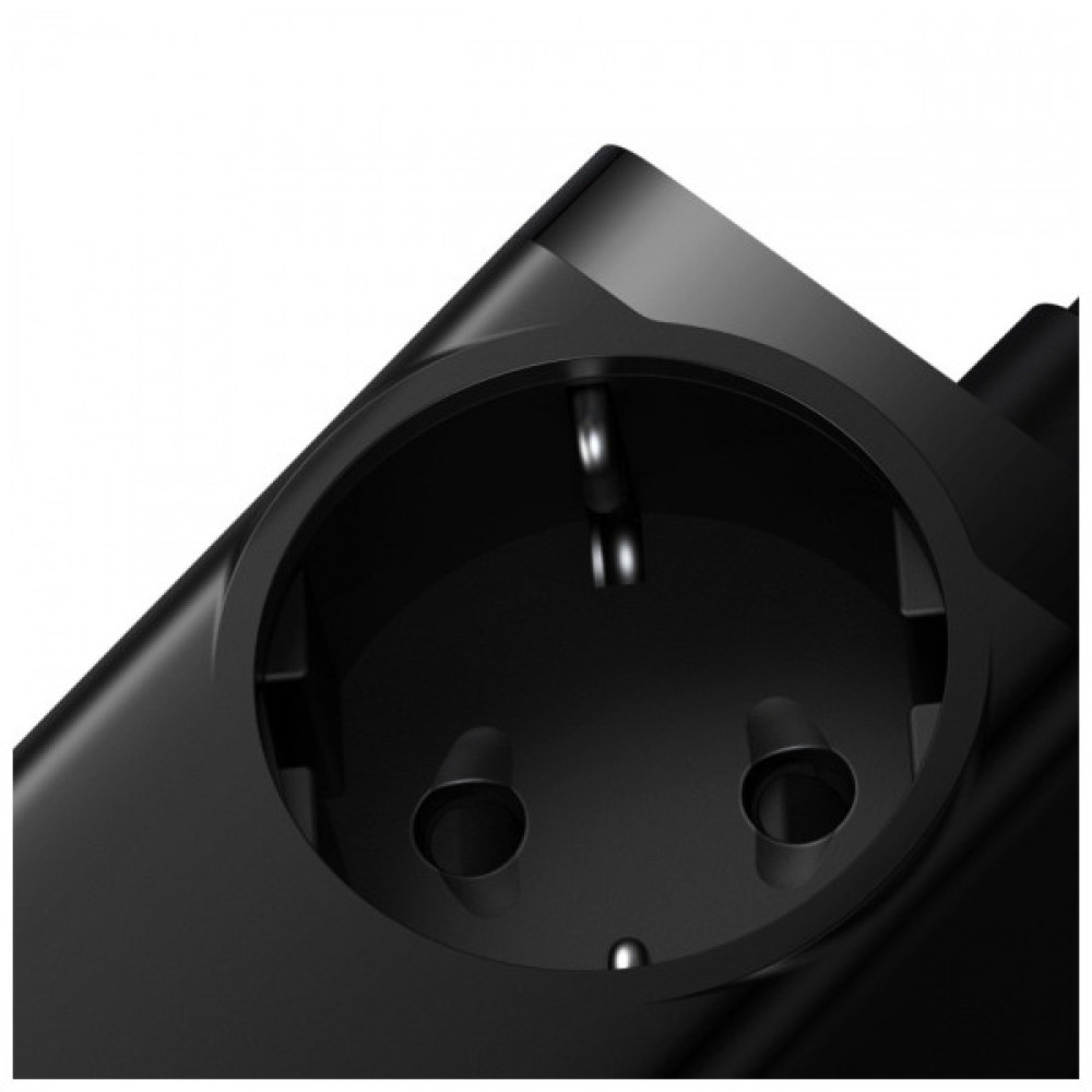 Зарядний пристрій Baseus AC + 2xUSB-C 65W + 2xUSB black (PSZM000901)