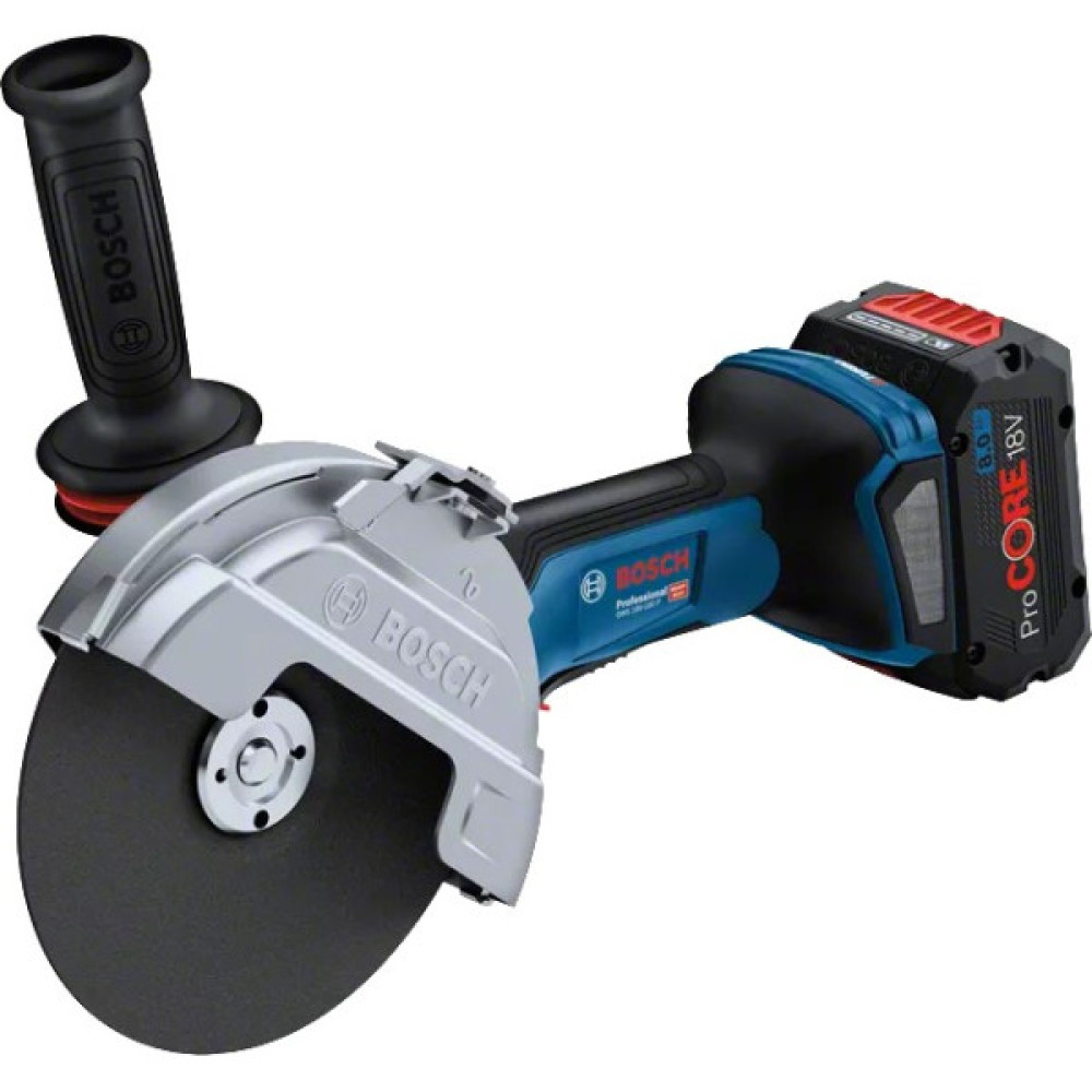 Шліфмашина кутова акумуляторна Bosch Professional GWS 182P 125мм 18В 2800-9000об·хв без АКБ та ЗП 1,7кг