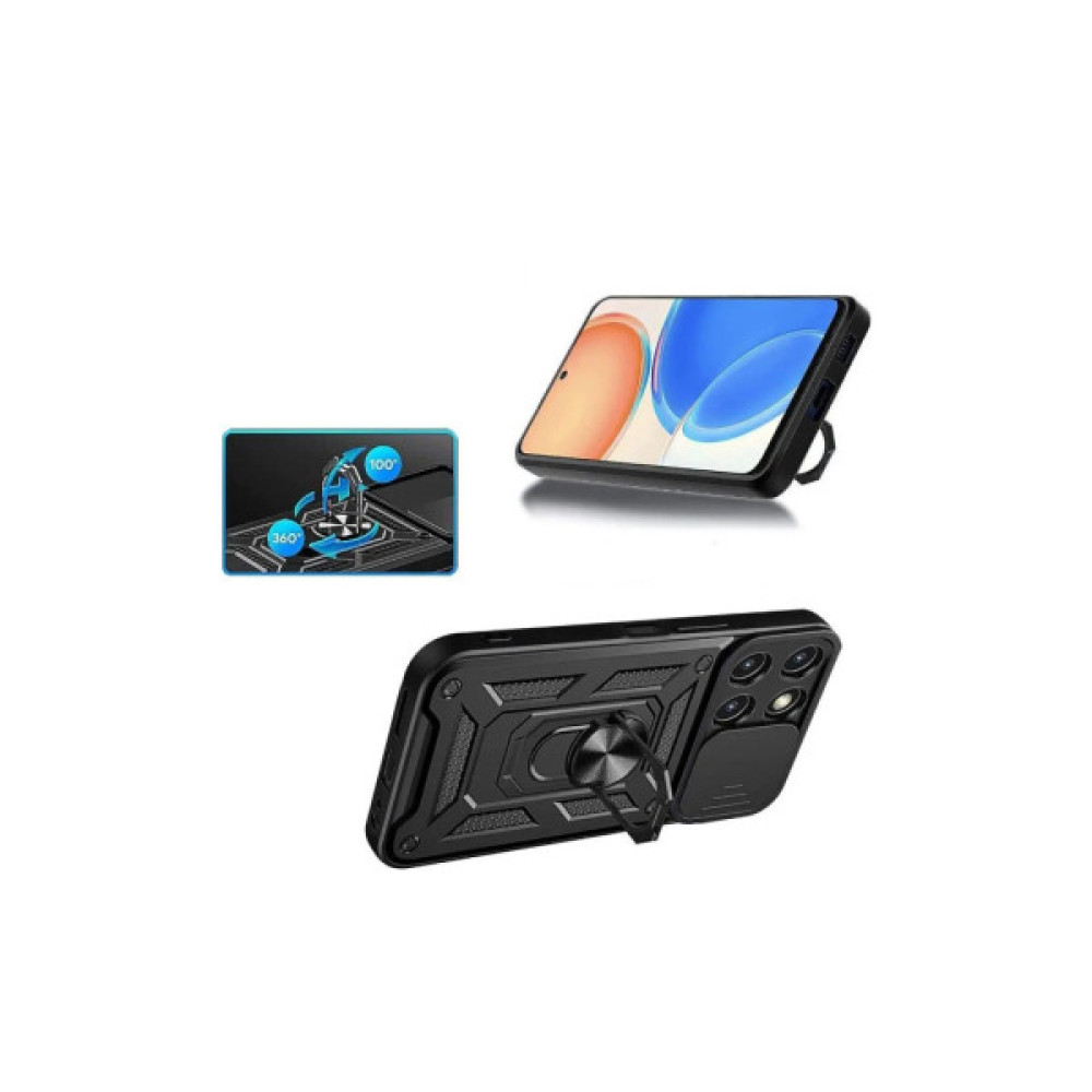 Чохол до мобільного телефона BeCover Military Honor X6a Black (710670) Чохол до мобільного телефона BeCover Military Honor X6a Black (710670)