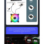 Кулер до корпусу Gamemax FN-12Rainbow-Q-Infinity Кулер до корпусу Gamemax FN-12Rainbow-Q-Infinity