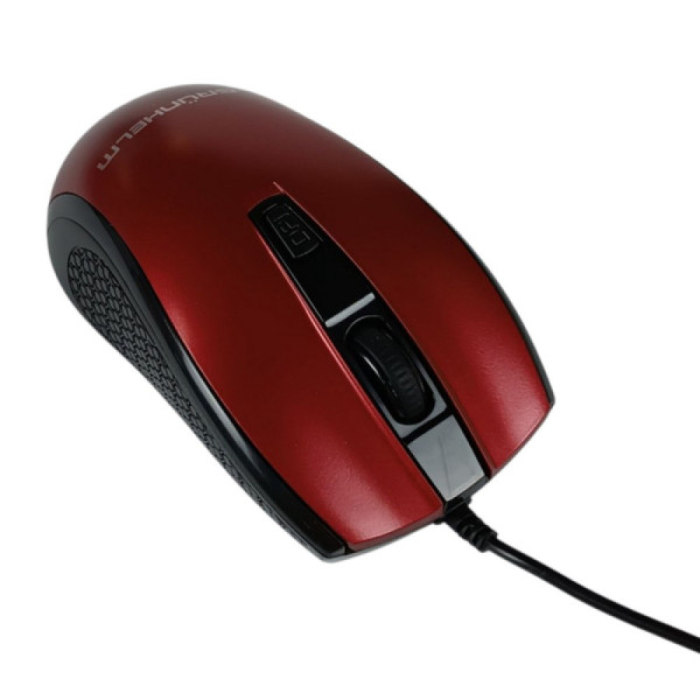 Мишка Grunhelm M-342WD USB Red (126867)