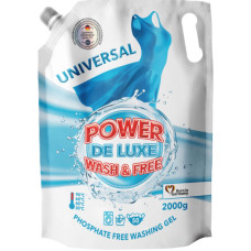 Гель для прання Power De Luxe Універсальний 2 кг (4823128001508) Гель для прання Power De Luxe Універсальний 2 кг (4823128001508)