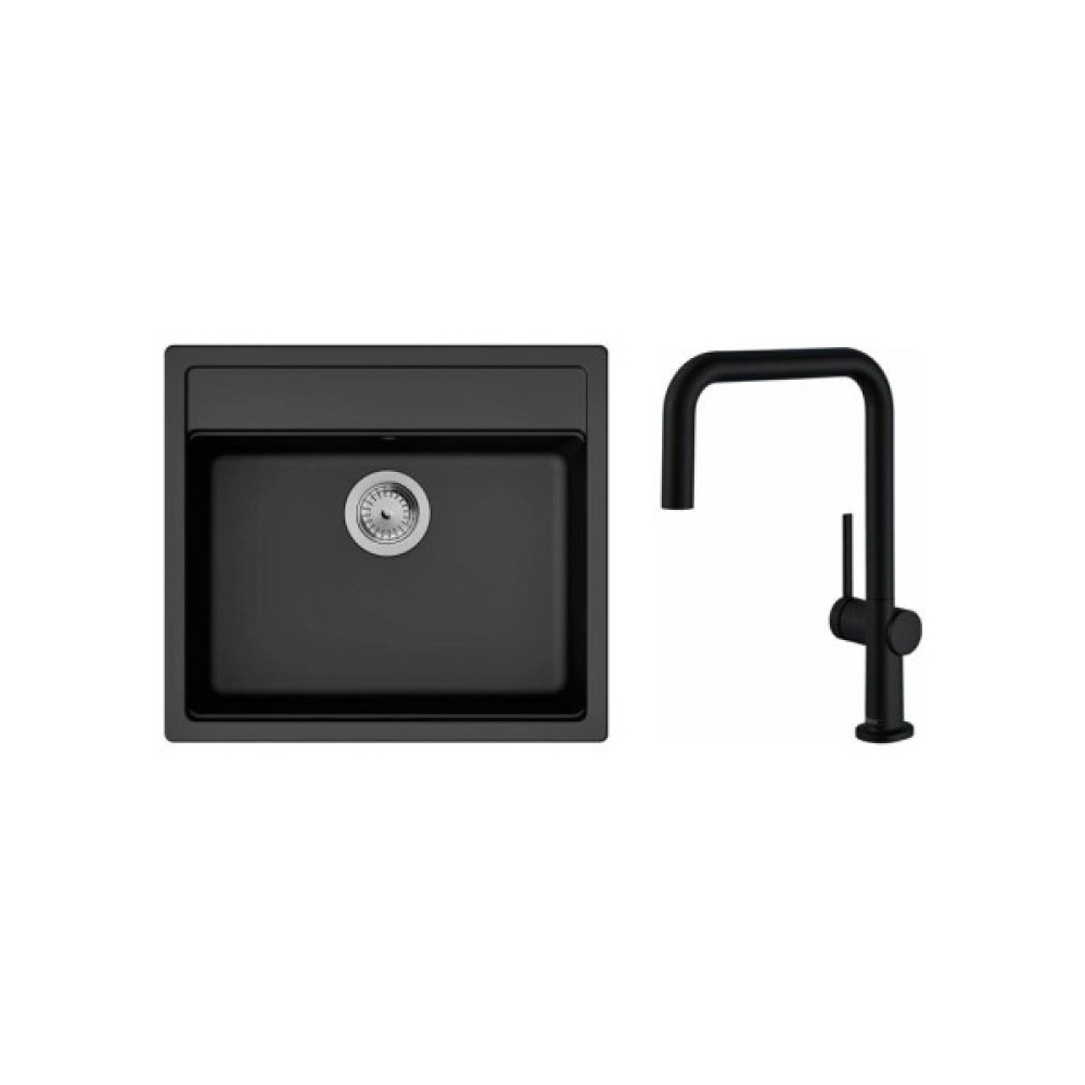 Мийка кухонна Hansgrohe S520-F510 + зміш. Talis M54 (43359670)