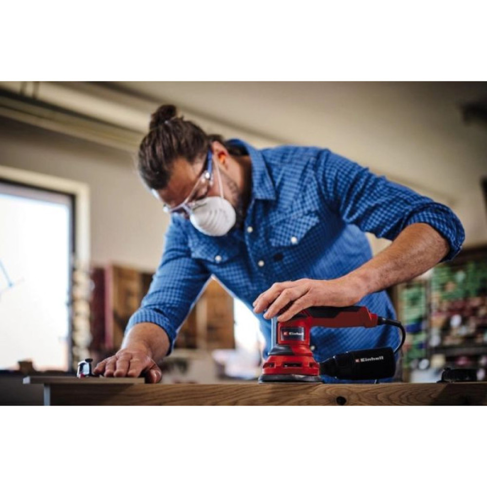 Шліфмашина ексцентрикова Einhell TC-RS 425 E 425Вт 125мм 12000-26000кол/хв 1.7кг