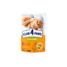 Сухий корм для кішок Club 4 Paws Premium з кроликом 300 г (4820269140202)