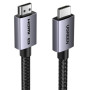 Кабель мультимедійний HDMI M to HDMI M 2.0m V2.2 16K60Hz 96Gbps braided black Ugreen (65900)