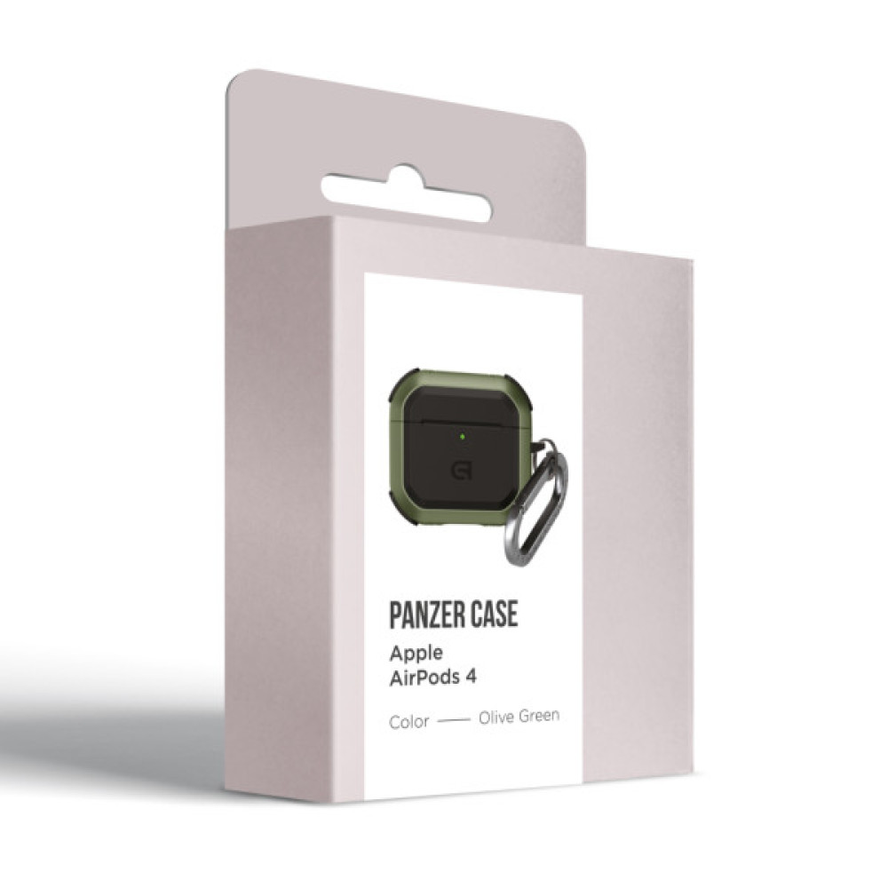Чохол для навушників Armorstandart Panzer For Apple Airpods 5/4 Olive Green (ARM82554)
