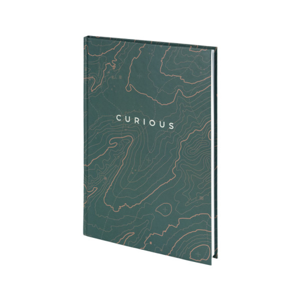 Канцелярська книга Axent Earth colors Curious А4 96 аркушів клітинка (8422-577-A)