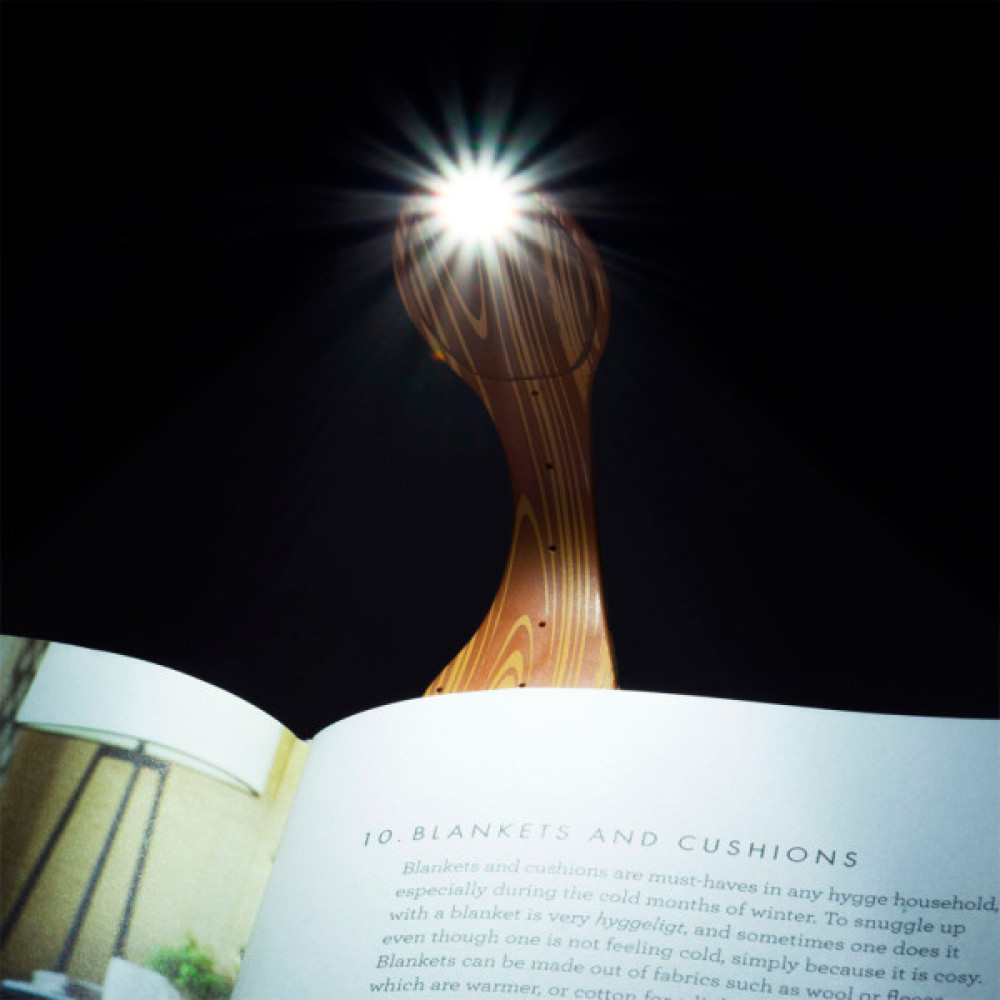 Закладки для книг Flexilight ліхтарик - Деревина (FLWO)