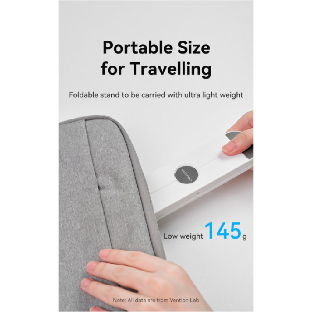 Підставка до ноутбука VENTION Laptop X-type Stand White ABS 83-170мм (KDNW0)