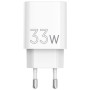 Зарядний пристрій Sigma 1xUSB-C PD33W + 1xUSB QC3.0 GaN X-power PS33-01 white (4827798527719)