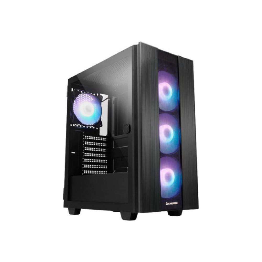 Корпус для ПК Chieftec Gaming Hunter 2 Tempered Glass (GS-02B-OP)