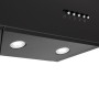 Витяжка Ardesto похила, 50см, 450м3ч, скло, 2х1Вт LED, кнопкове, чорний