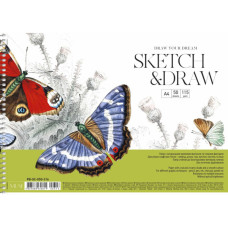 Альбом для малювання Школярик MUSE А4 50 аркушів 115г/м2 для ескізів та малювання (PB-SC-050-316)