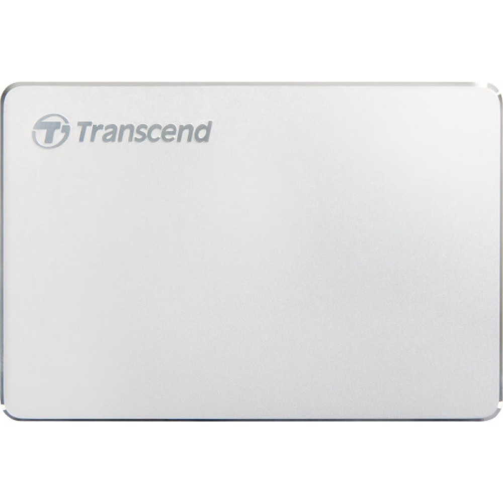 Портативний жорсткий диск Transcend 2TB USB 3.1 Type-C StoreJet 25C3S Срібний